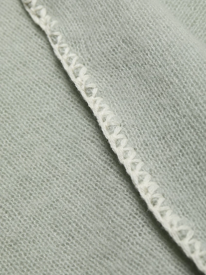 Embroidered Cashmere Sweater