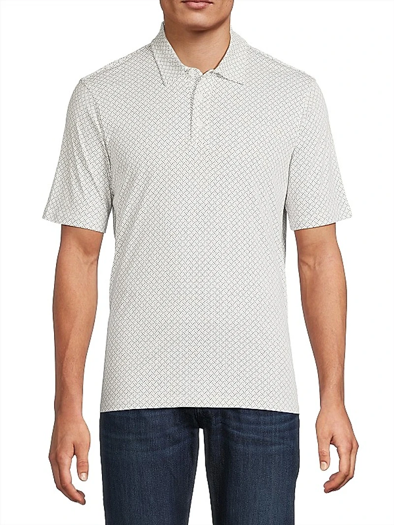 Geo Printed Cotton Shirt