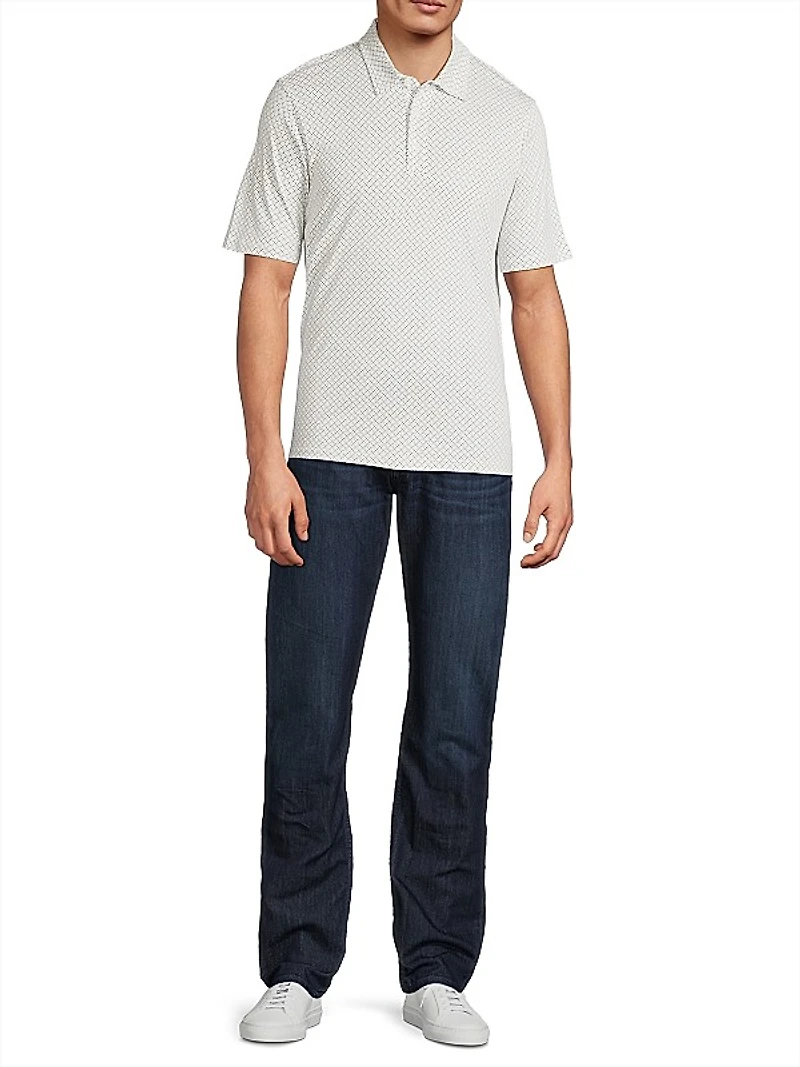 Geo Printed Cotton Shirt