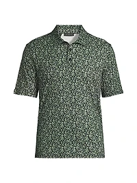 Leaf Print Cotton Shirt