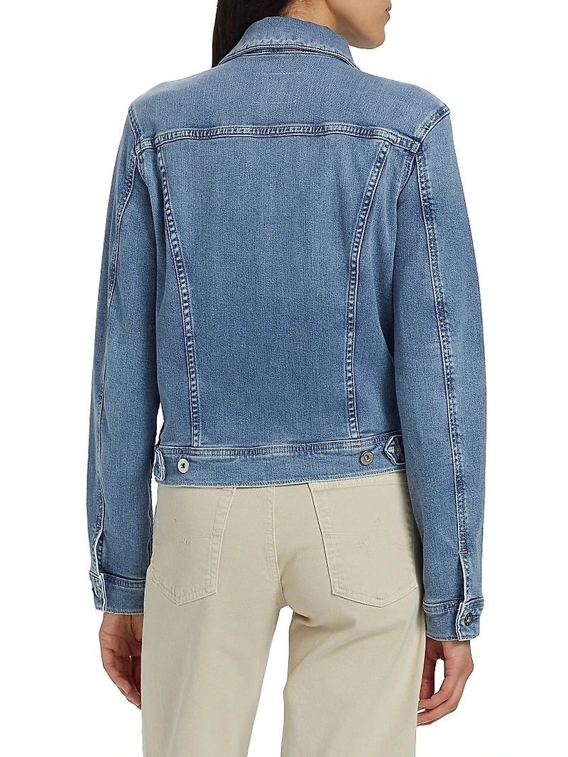 Ventura Denim Button-Front Jacket