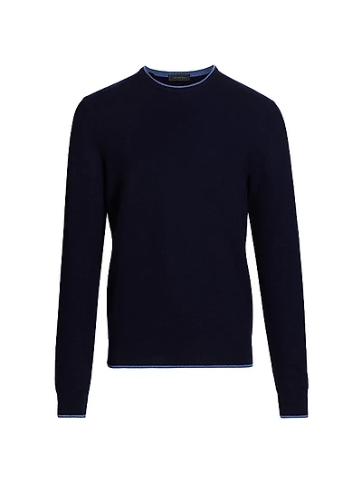 COLLECTION Contrast Trim Sweater