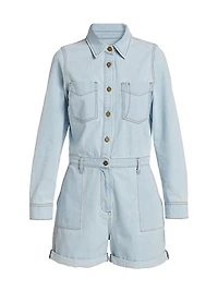 Lavinia Denim Romper