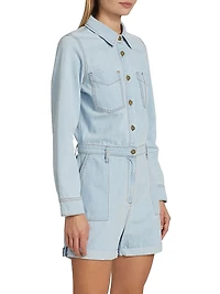 Lavinia Denim Romper
