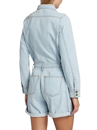 Lavinia Denim Romper