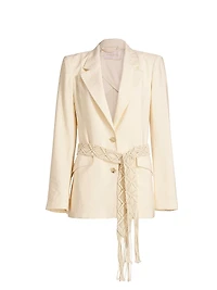Mildred Belted Blazer Jacket