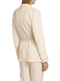 Mildred Belted Blazer Jacket