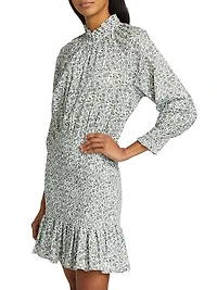 Corsica Floral Cotton Minidress