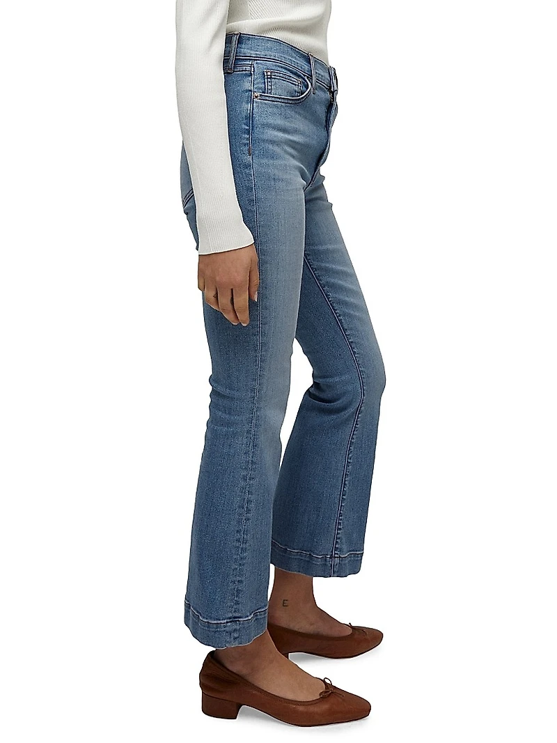 Carson Crop Boot-Cut Jeans