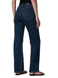 The Margot High-Rise Straight-Leg Jeans