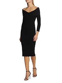 Soraya Off-The-Shoulder Body-Con Dress