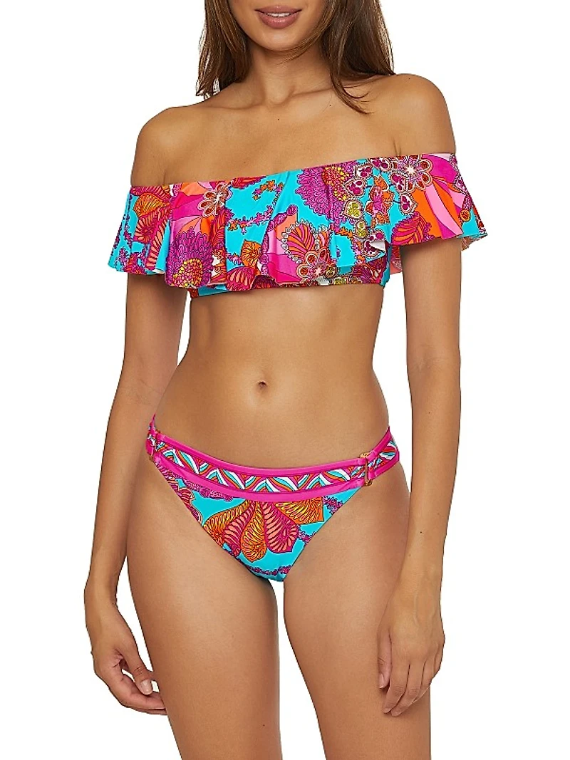Meilani Floral Bikini Bottom