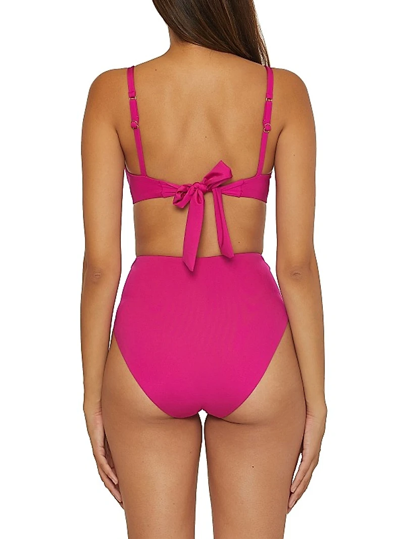 Monaco High Waist Bikini Bottom