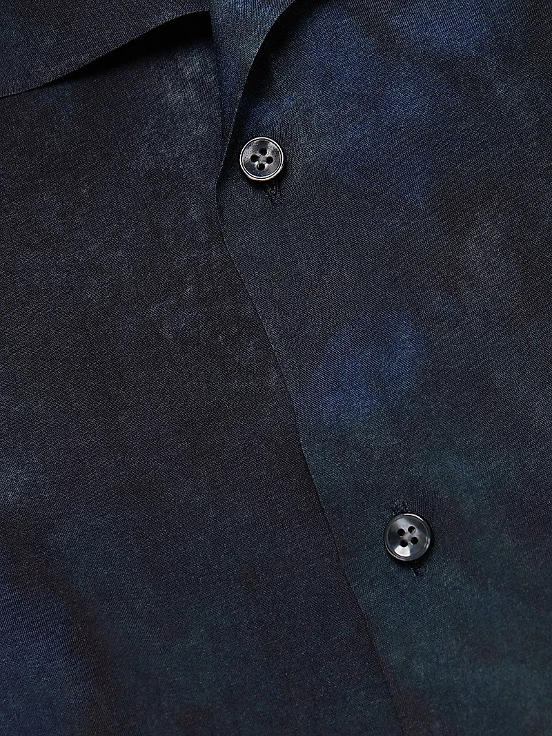 COLLECTION Tie-Dye Camp Shirt