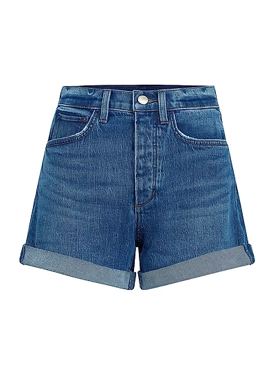 Alex Rolled Denim Shorts