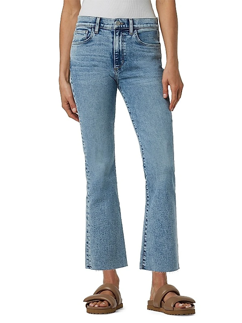 Callie Boot-Cut Crop Jeans