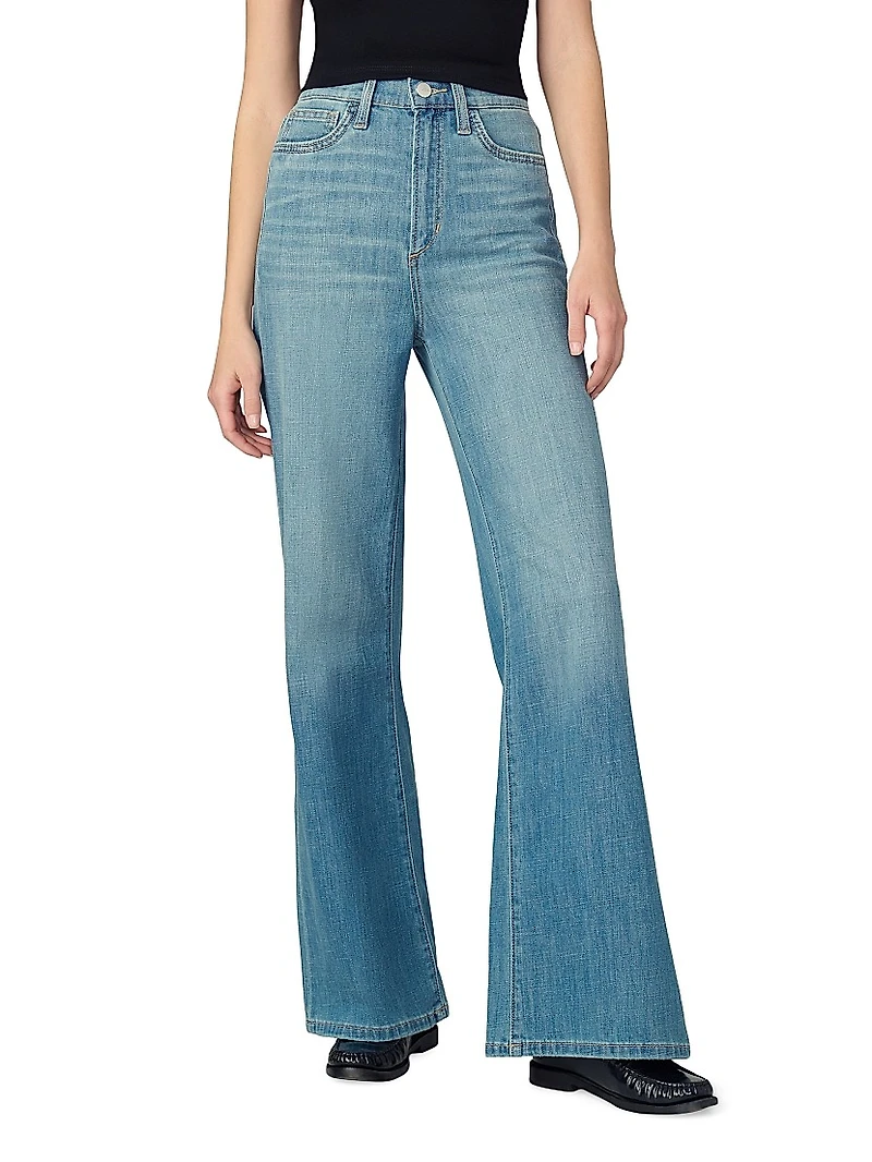 Petite Mia Wide-Leg Jeans