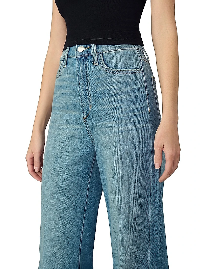 Petite Mia Wide-Leg Jeans