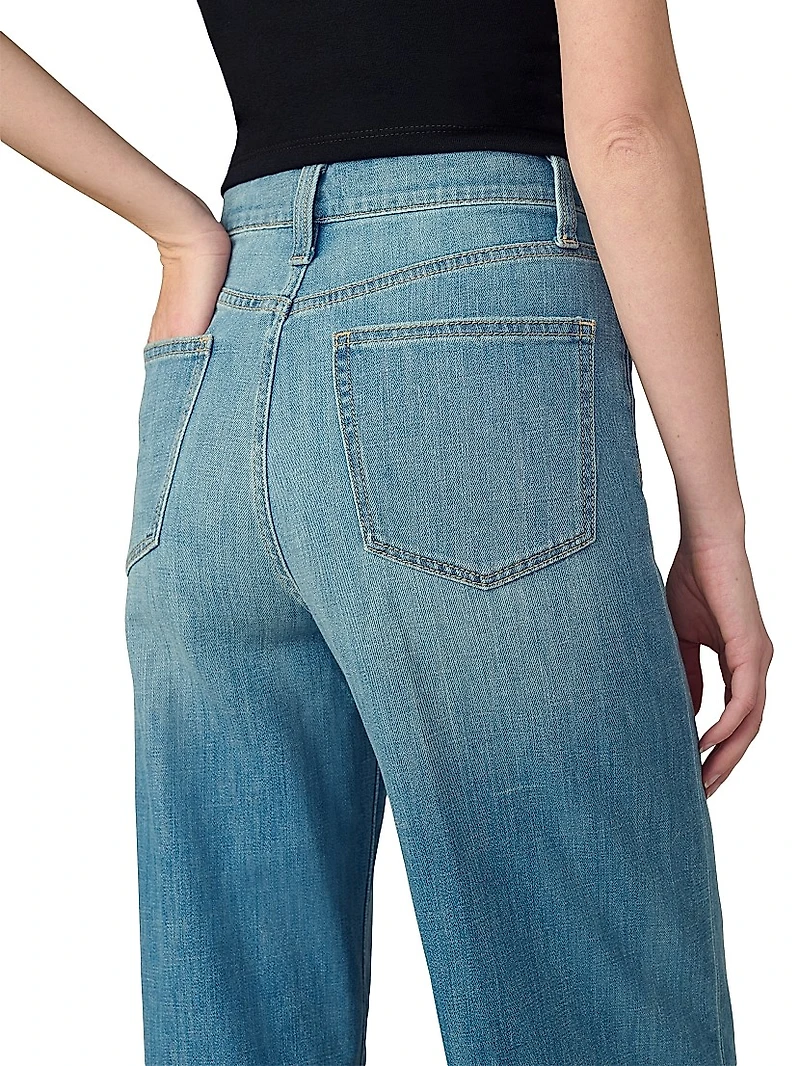 Petite Mia Wide-Leg Jeans