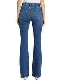 Le High Flare High-Rise Stretch Boot-Cut Jeans