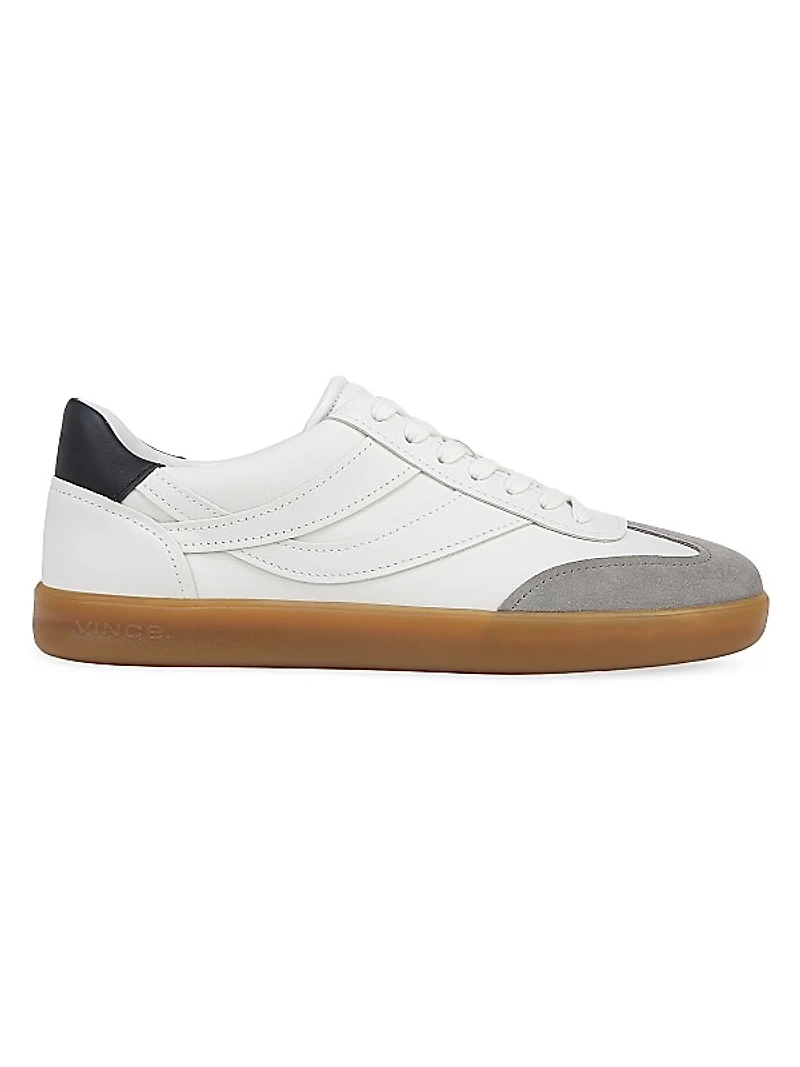 Oasis-M Leather Low-Top Sneakers