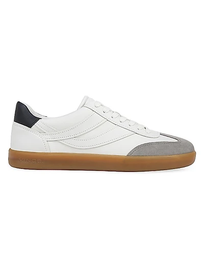 Oasis-M Leather Low-Top Sneakers