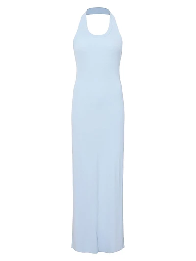 Meryl Halter Column Gown