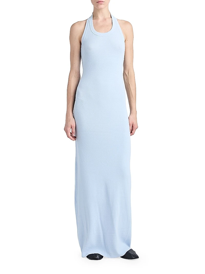 Meryl Halter Column Gown