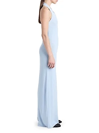 Meryl Halter Column Gown