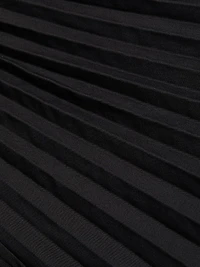 Monica Cotton-Blend Poplin Pleated Trapeze Top