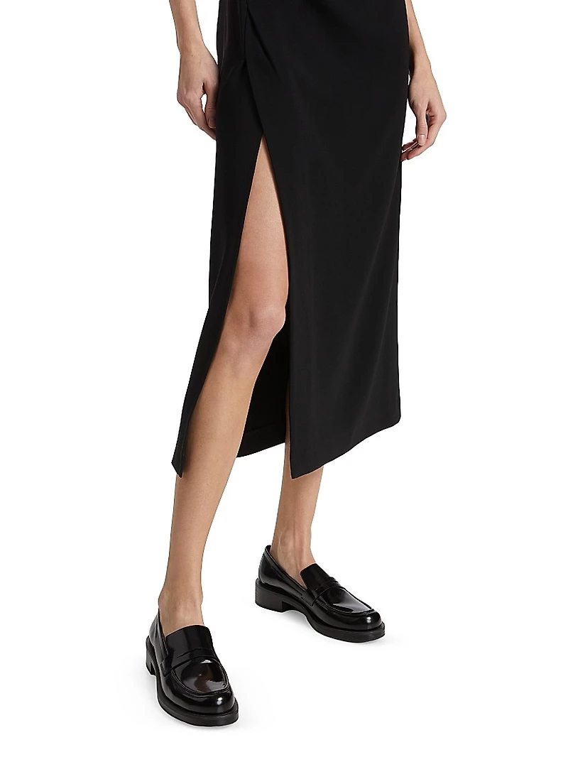 Shira Strapless Midi-Dress