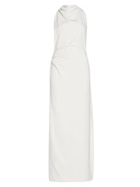 Selena Twist Back Crepe Dress