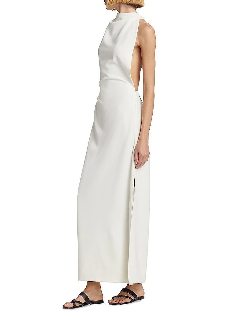 Selena Twist Back Crepe Dress