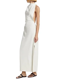 Selena Twist Back Crepe Dress