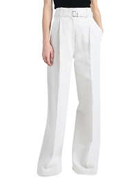 Dana Belted Wide-Leg Pants