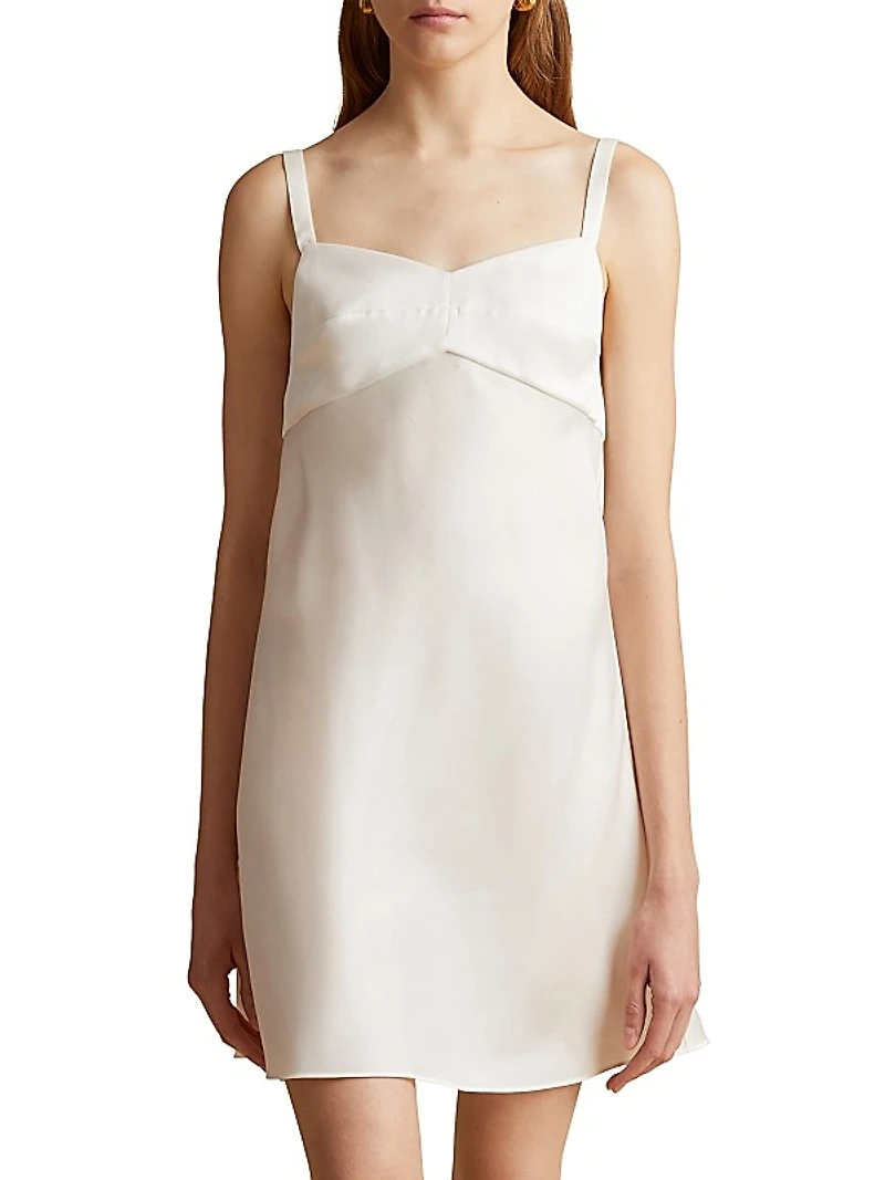Eli Silk Mini Slipdress