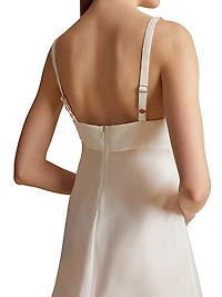 Eli Silk Mini Slipdress