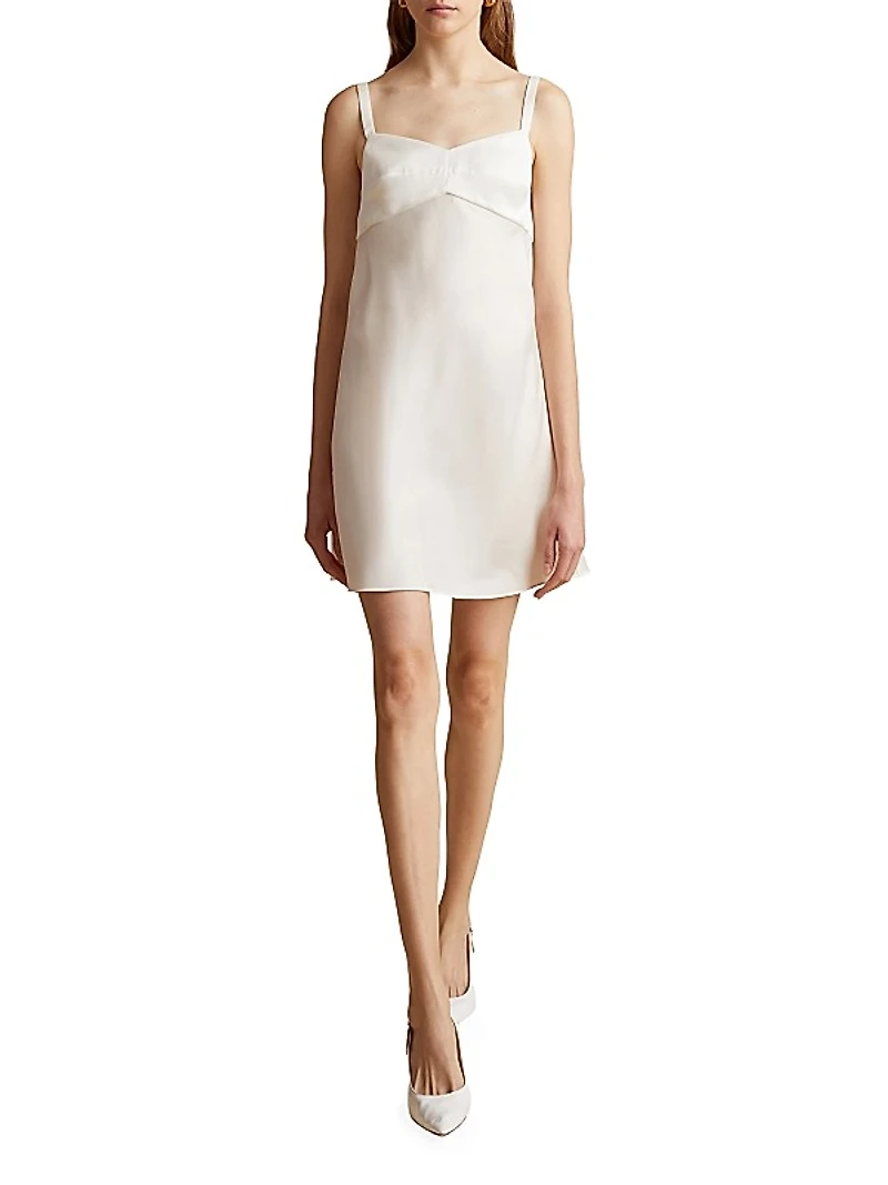 Eli Silk Mini Slipdress