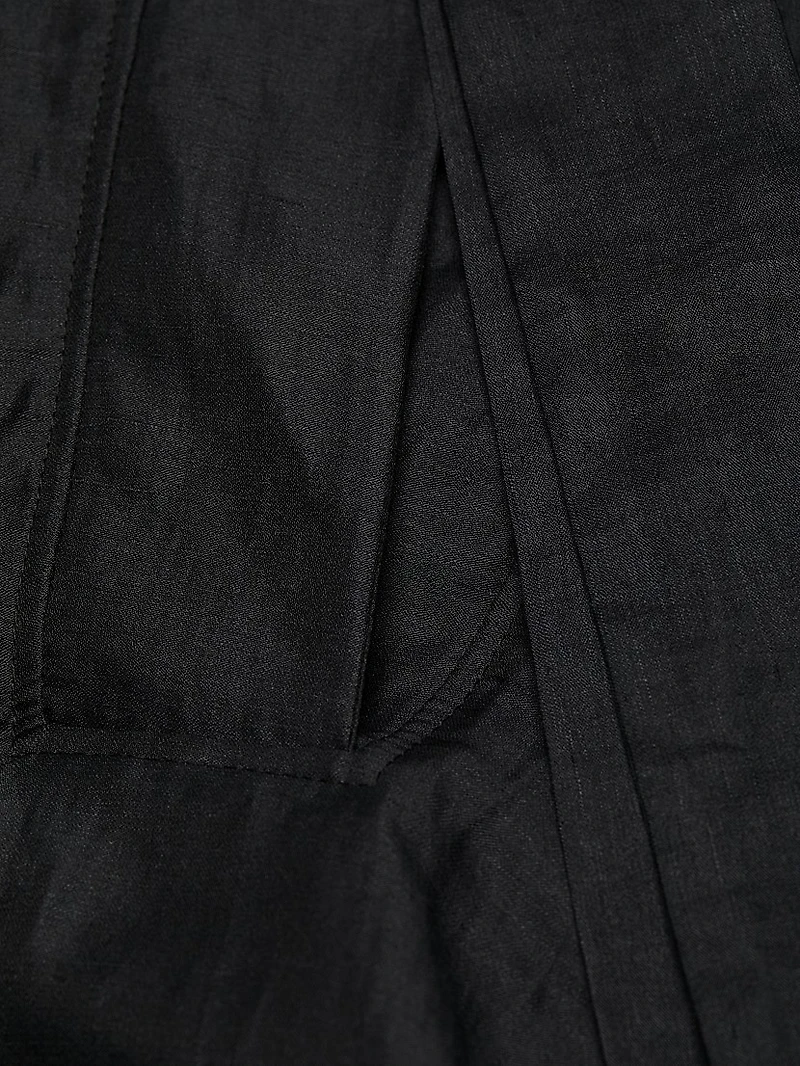 Rhys Linen-Blend Off-The-Shoulder Dress