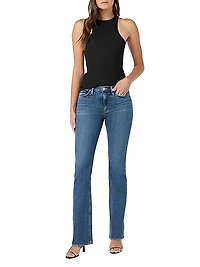 Barbara High-Rise Boot-Cut Jeans
