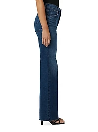 Petite Rosie High-Rise Wide-Leg Jeans