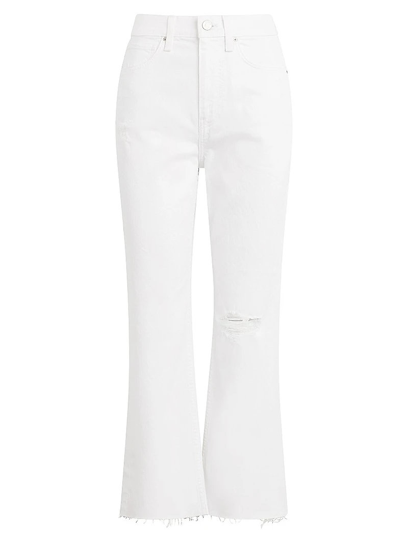 Jade High-Rise Loose-Fit Crop Straight Jeans