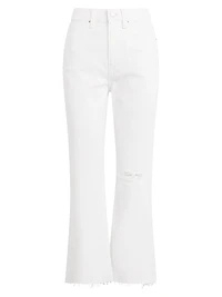 Jade High-Rise Loose-Fit Crop Straight Jeans