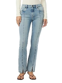 Barbara High-Rise Vent Baby Bootcut Jeans