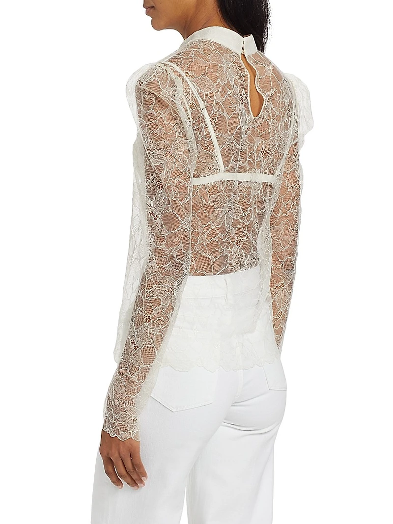 Floral Lace Blouse
