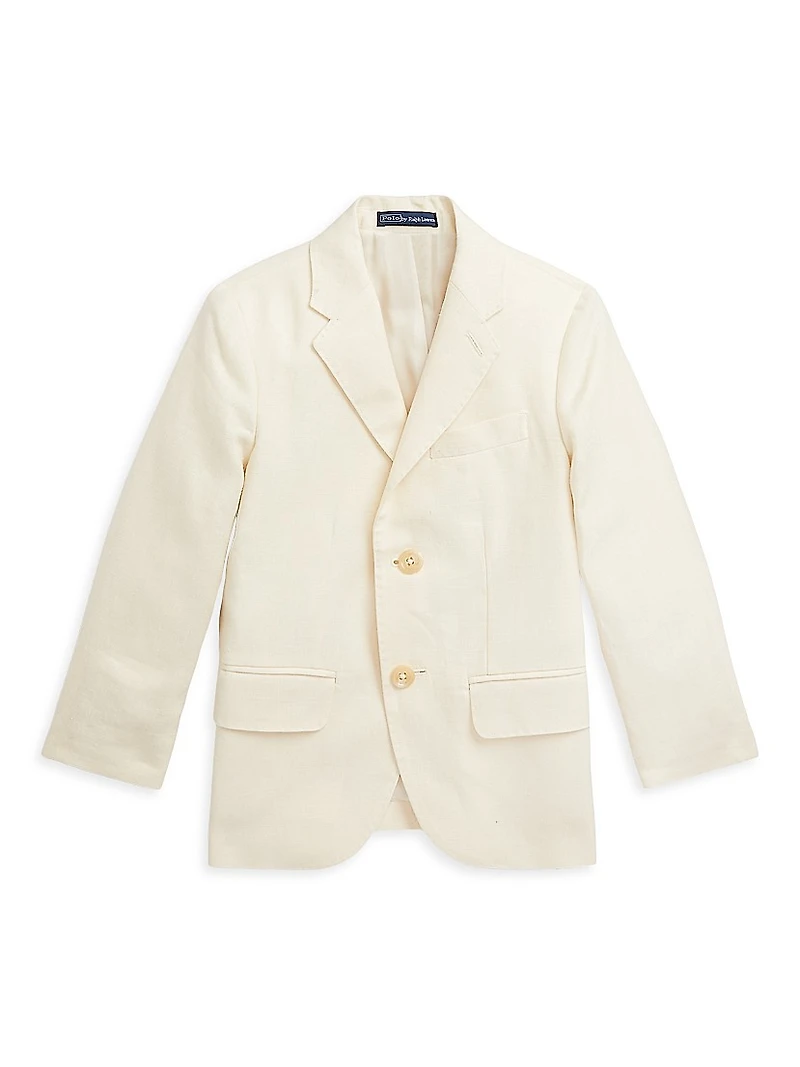 Little Boy's & Boy's Linen Suit Jacket