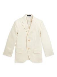 Little Boy's & Boy's Linen Suit Jacket