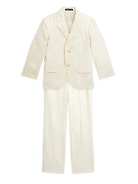 Little Boy's & Boy's Linen Suit Jacket