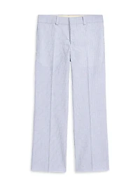Little Boy's & Boy's Striped Seersucker Pants
