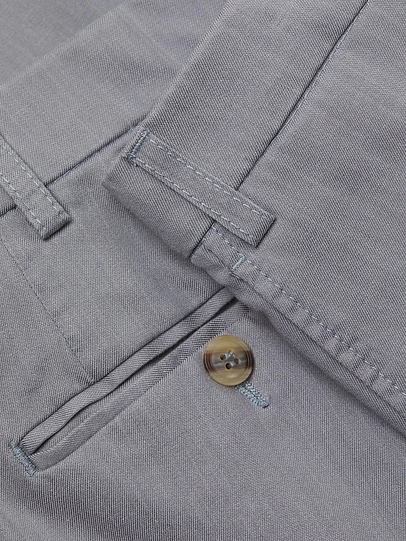 Stretch Flat-Front Trousers